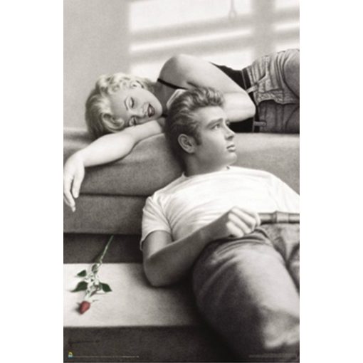 Marylin Monroe és James Dean óriásplakát 