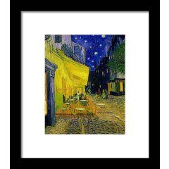 Vincent Van Gogh Kávézó terasza este 