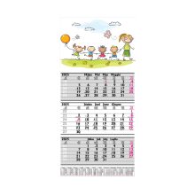 Speditőr naptár gyerekcsapat fejléccel