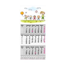 Speditőr naptár gyerekcsapat fejléccel