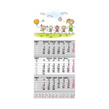 Speditőr naptár gyerekcsapat fejléccel (20-49 db)