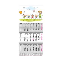 Speditőr naptár gyerekcsapat fejléccel (20-49 db)