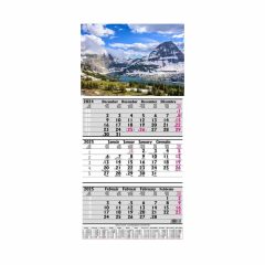 Speditőr naptár havas tájkép fejléccel (50 db-tól)