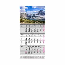 Speditőr naptár havas tájkép fejléccel (50 db-tól)