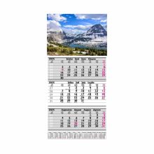 Speditőr naptár havas tájkép fejléccel (50 db-tól)